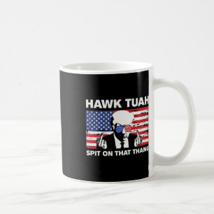 Tuah Spit on the Thang Trump 2024 US Flagga Americ Kaffemugg