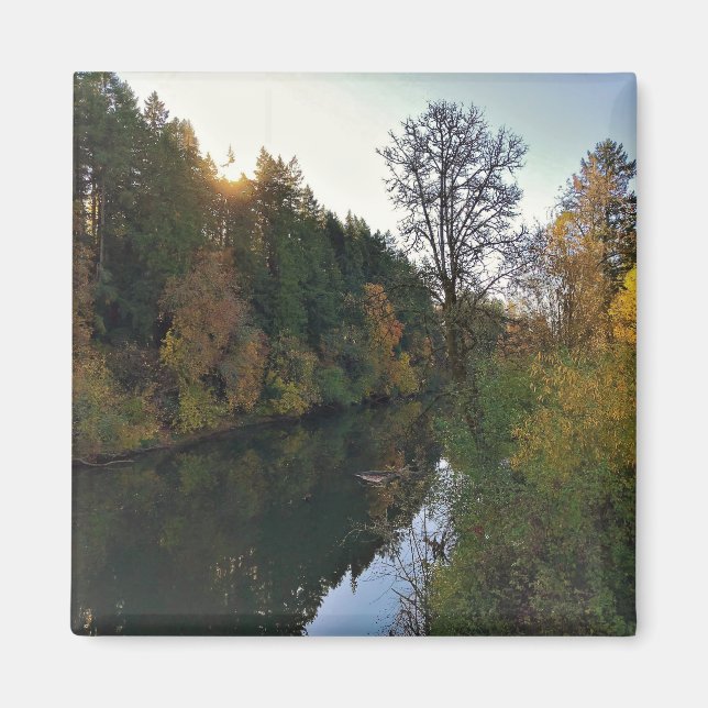 Tualatin River, Oregon Magnet (Framsidan)