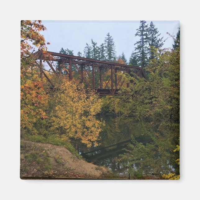 Tualatin River, Oregon Magnet (Framsidan)