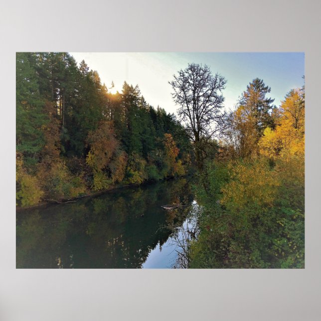 Tualatin River, Oregon Poster (Framsidan)