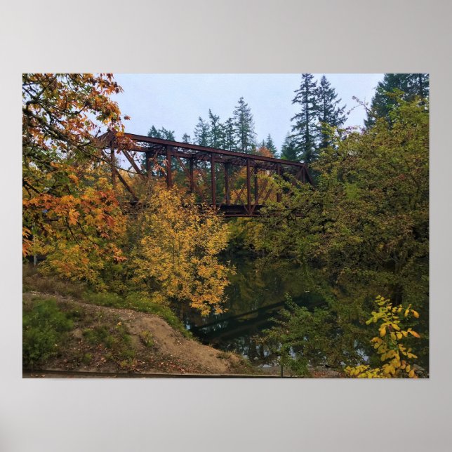 Tualatin River, Oregon Poster (Framsidan)