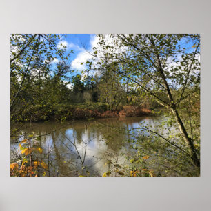 Tualatinfloden, Oregon Poster