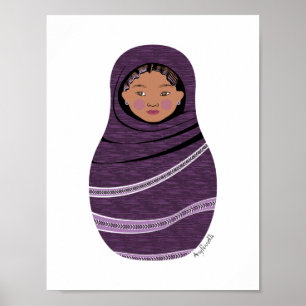 Tuareg Matryoshka Affisch