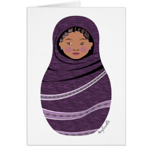 Tuareg Matryoshka Card OBS Kort