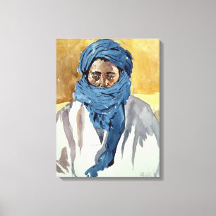 TuaregTribesman Timbuctoo 1991 Canvastryck