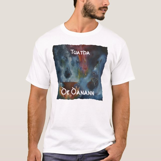 Tuatha De Danann T skjorta Tee Shirt (Framsida)