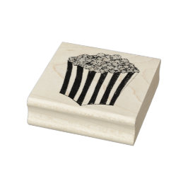 Tub av Popcorn Movie Theater Carnival Junk Food Stämpel