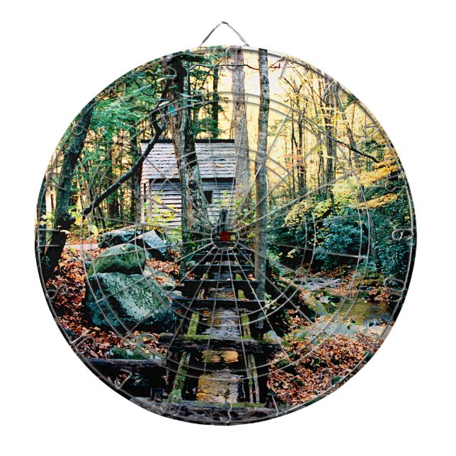 Tub Mill Bathed in Sunshine Darttavla (Framsidan)