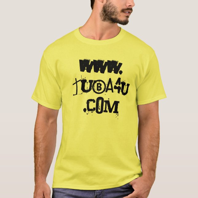 tuba4u-T-tröja Tee Shirt (Framsida)
