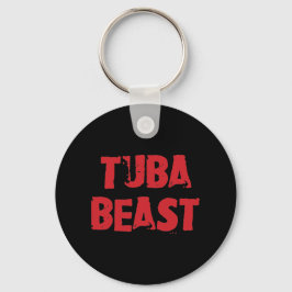 Tuba Beast Keychain Nyckelring