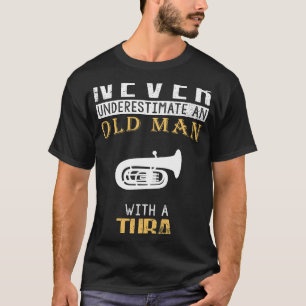 Tuba Charm: Gamle Man Musician Tee for Bass Humor
