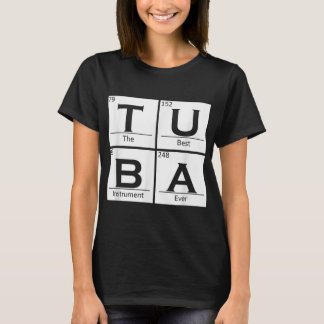 Tuba Chemistry Inslag Tubist Jazz Music Tuba Pla T Shirt