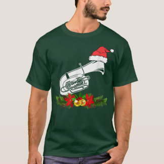 Tuba Christmas Pajamas Music Instrument T Shirt