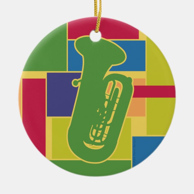 Tuba Colorblocks Ornament (Framsidan)