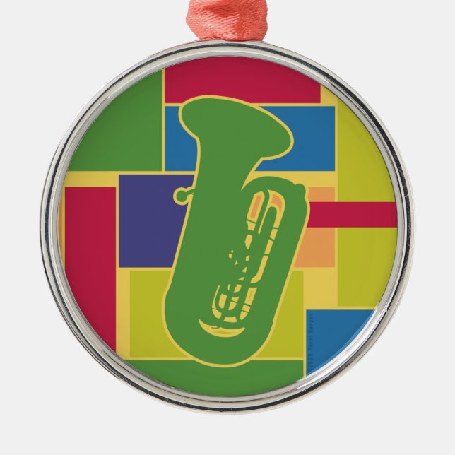 Tuba Colorblocks Ornament (Framsidan)