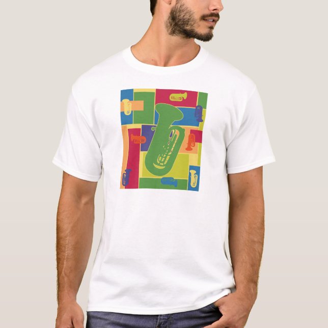 Tuba Colorblocks T-shirt (Framsida)