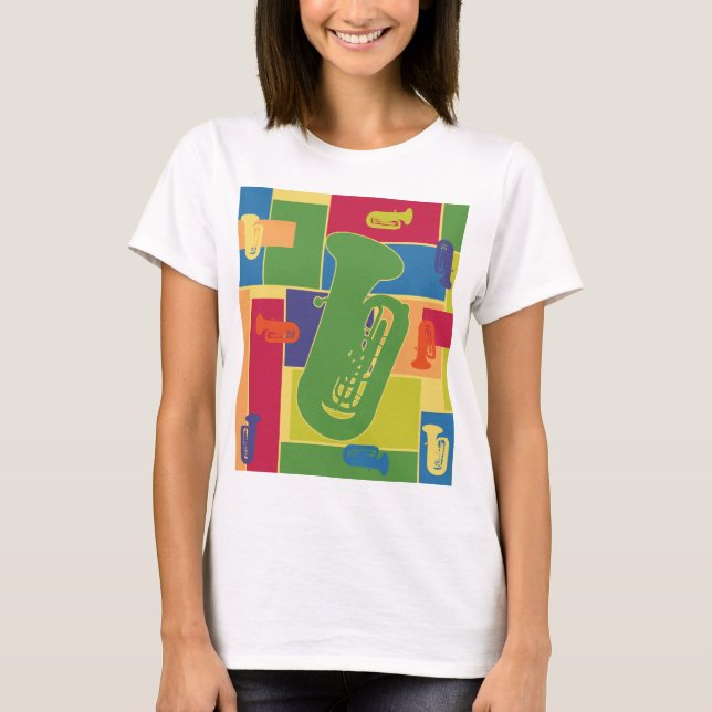 Tuba Colorblocks Tee (Framsida)