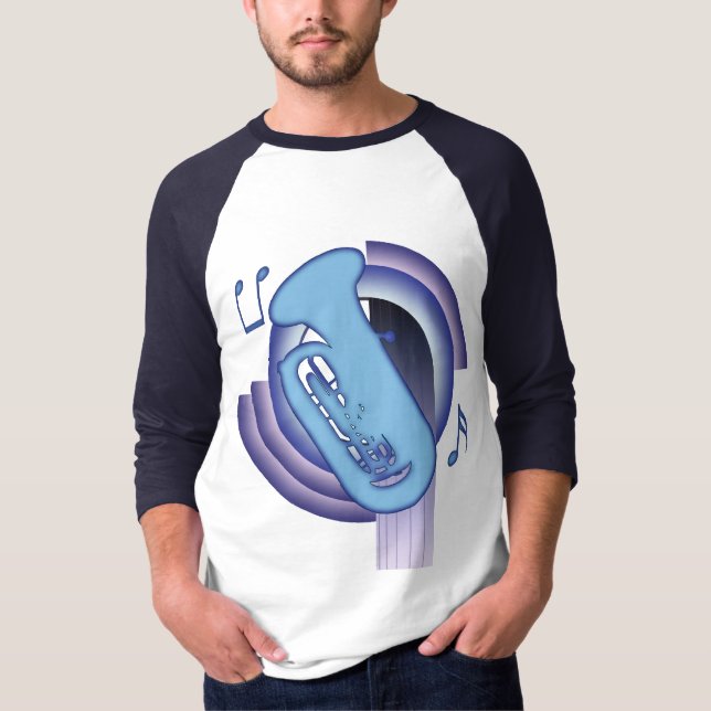 Tuba Deco2 Tee (Framsida)
