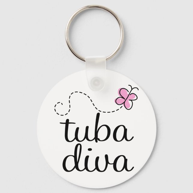 Tuba Diva Nyckelring (Framsida)
