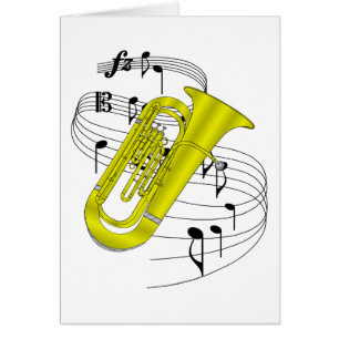 Tuba Hälsningskort
