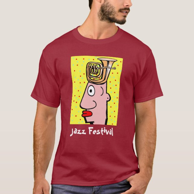 Tuba Head, vid festivaler T Shirt (Framsida)