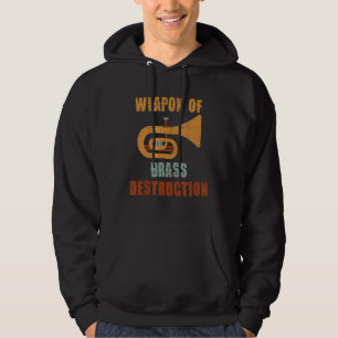 Tuba Instrument Tuba Kung Music Fest Tuba Mouthpie Hoodie