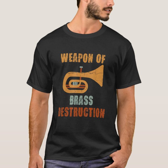 Tuba Instrument Tuba Kung Music Fest Tuba Mouthpie T Shirt (Framsida)