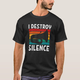 Tuba - Jag förstör Silence Tuba Player T Shirt