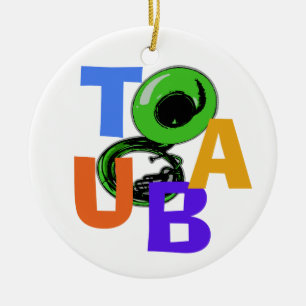 TUBA JULGRANSPRYDNAD KERAMIK