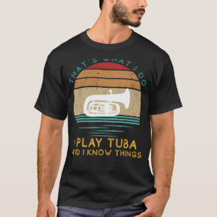 Tuba Maestro: Bass & Witty Wisdom Humous Tee D