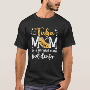 Tuba Mamma Definition Tubist Mamma till en tubaspe T Shirt