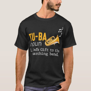 Tuba Player Marching Vind Instrument Musician T Shirt