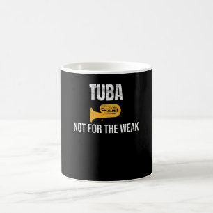 Tuba Player-presentationer Tuba Marching Band Tub Kaffemugg