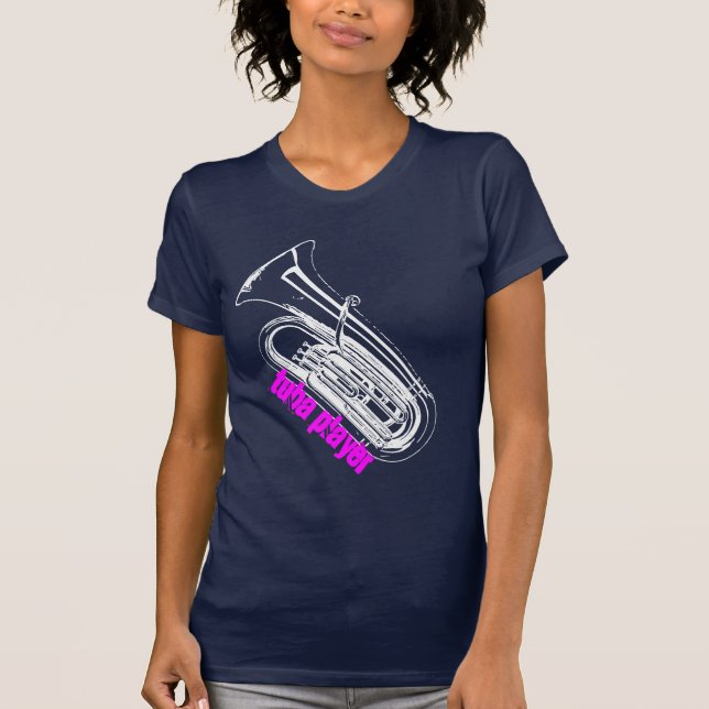 Tuba Player T-shirt (Framsida)