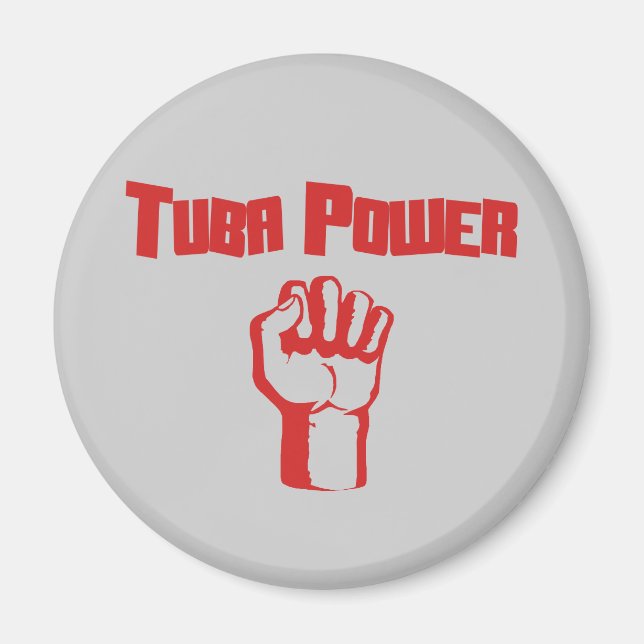 Tuba Power Magnet (Framsidan)