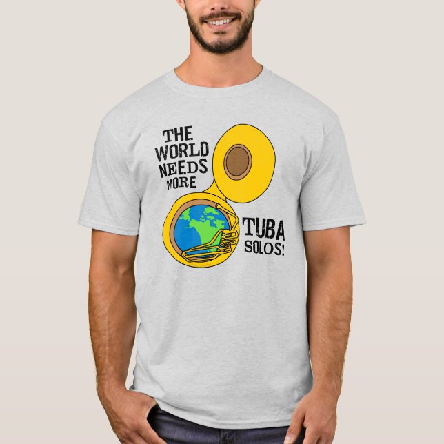 Tuba Solos T Shirt (Framsida)