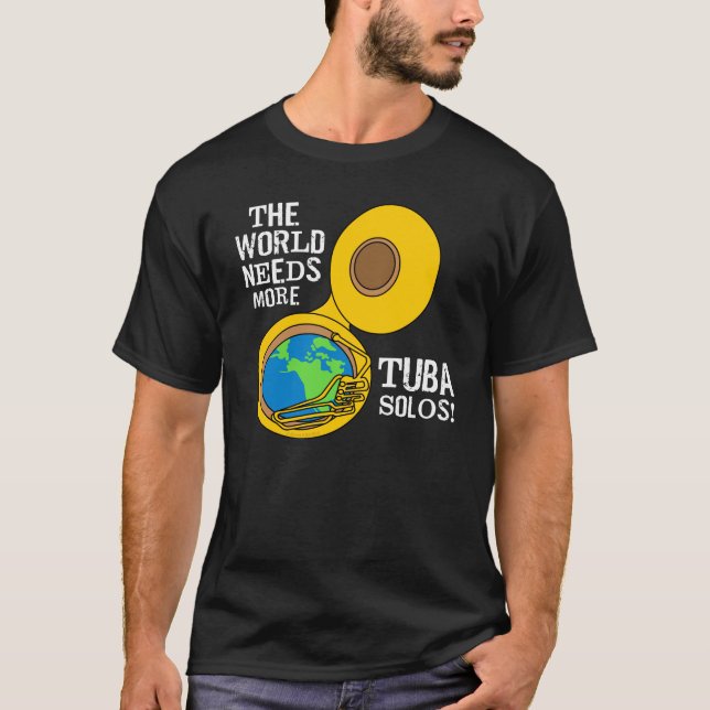 Tuba Solos T Shirt (Framsida)
