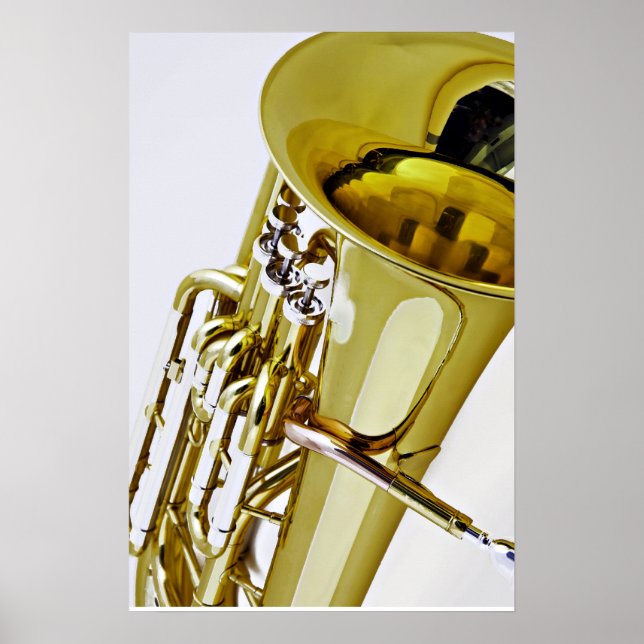 Tuba Souasphone Band Musician Poster (Framsidan)