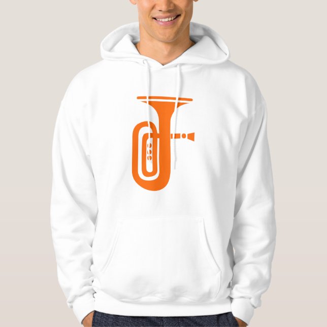 Tuba Sweatshirt Med Luva (Framsida)