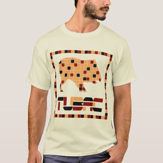 Tubac Javelina mosaikT-tröja Tröja (Framsida)