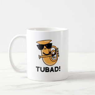 Tubad Funny Music Tuba Pun Kaffemugg