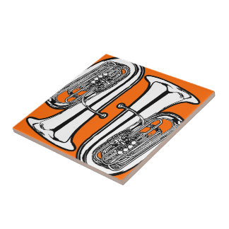 Tubaen Trivet belägger med tegel för varm Kakelplatta