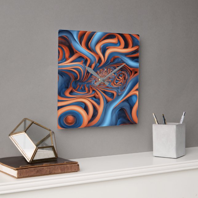 Tubaloo Fyrkantig Klocka (Kontor)