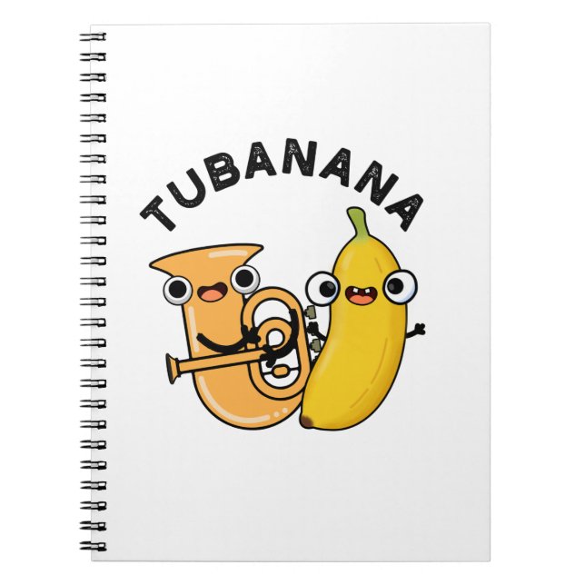 Tubanana Roligt Tuba Banan Skämt  Anteckningsbok (Framsidan)