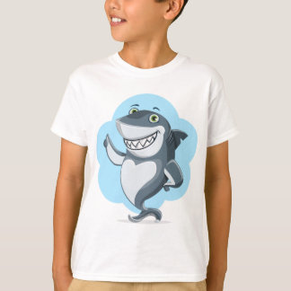 Tubarão simpático t shirt