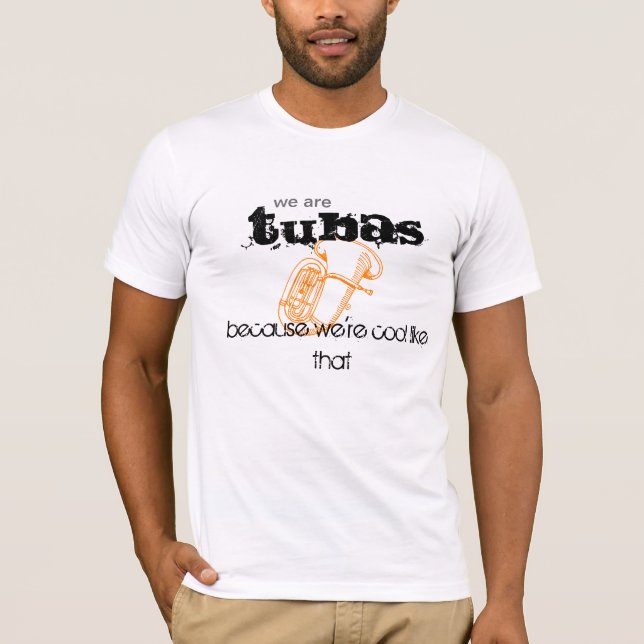 Tubas cuz är vi kalla tröja (Framsida)