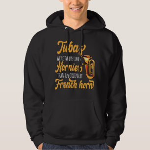 TUBAS. HORN-FRANSKAR FÖR HORN-gåvor 1 Hoodie