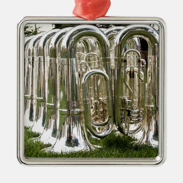 Tubas Julgransprydnad Metall (Framsidan)