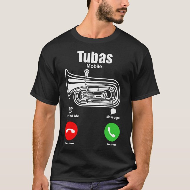TubasmobilTshirt T Shirt (Framsida)