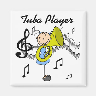 Tubaspelaremagnet Magnet